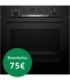 Bosch HBG536EB4 Serie 6, Horno, 60 x 60 cm, Negro