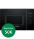 Bosch BEL554MB0 Serie 6, Microondas integrable, 60 x 38 cm, Negro