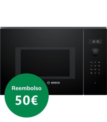 Bosch BEL554MB0 Serie 6, Microondas integrable, 60 x 38 cm, Negro