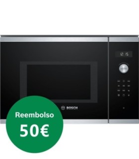 Bosch BEL554MS0 Serie 6, Microondas integrable, 60 x 38 cm, Acero inoxidable