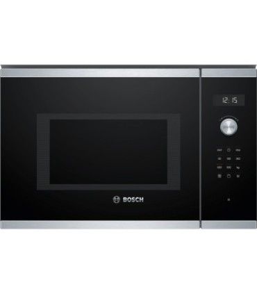 Bosch BEL554MS0 Serie 6, Microondas integrable, 60 x 38 cm, Acero inoxidable
