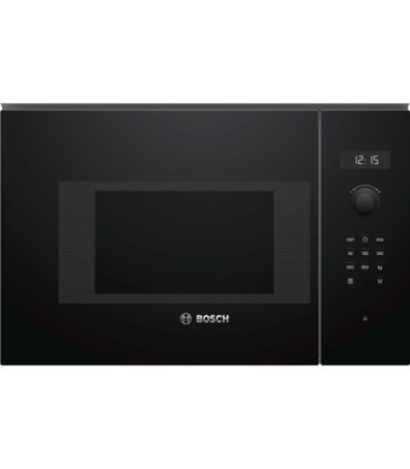 Bosch BFL524MB0 Serie 6, Microondas integrable, Negro