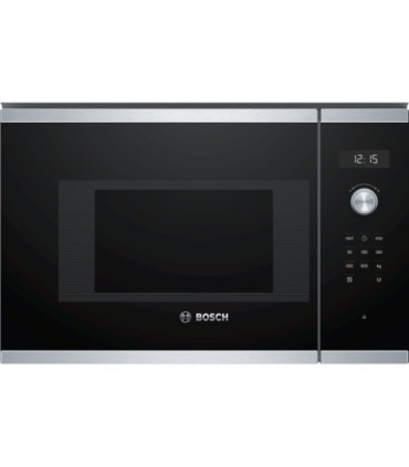 Bosch BFL524MS0 Serie 6, Microondas integrable, Acero inoxidable