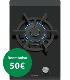 Bosch PRA3A6I10 Serie 8, Placa dominó, 30 cm, Cristal vitrocerámico, Negro