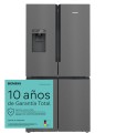Siemens KF96DPXEA iQ700, Frigorífico Multipuerta con toma de agua, 183 x 90.5 cm, Acero negro antihuellas