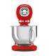 Smeg SMF05RDEU Robot cocina, 50's Style, Rojo