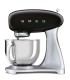 Smeg SMF04BLEU Robot cocina, 50's Style, Negro