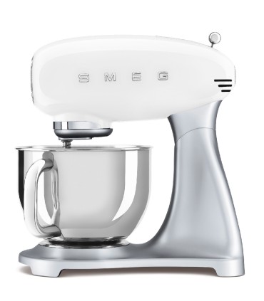 Smeg SMF04WHEU Robot cocina, 50's Style, Blanco