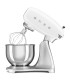 Smeg SMF04WHEU Robot cocina, 50's Style, Blanco