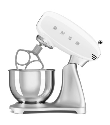 Smeg SMF04WHEU Robot cocina, 50's Style, Blanco
