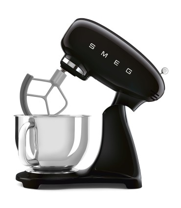 Smeg SMF05BLEU Robot cocina, 50's Style, Negro