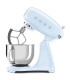 Smeg SMF05PBEU Robot cocina, 50's Style, Azul