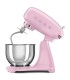 Smeg SMF05PKEU Robot cocina, 50's Style, Rosa
