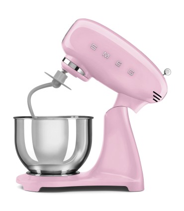 Smeg SMF05PKEU Robot cocina, 50's Style, Rosa