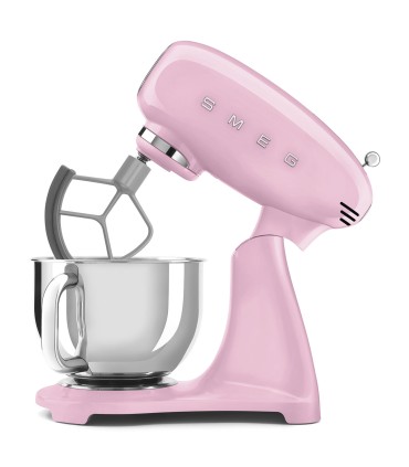 Smeg SMF05PKEU Robot cocina, 50's Style, Rosa