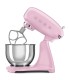Smeg SMF05PKEU Robot cocina, 50's Style, Rosa