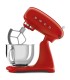 Smeg SMF05RDEU Robot cocina, 50's Style, Rojo
