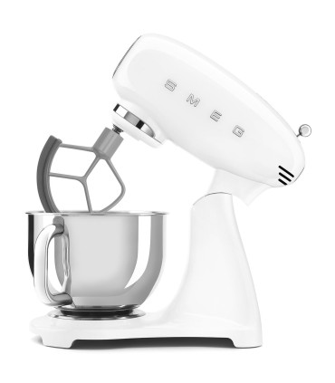 Smeg SMF05WHEU Robot cocina, 50's Style, Blanco