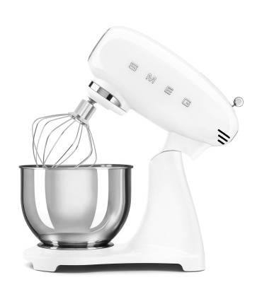 Smeg SMF05WHEU Robot cocina, 50's Style, Blanco