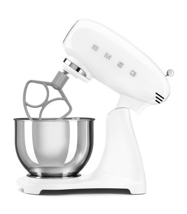 Smeg SMF05WHEU Robot cocina, 50's Style, Blanco