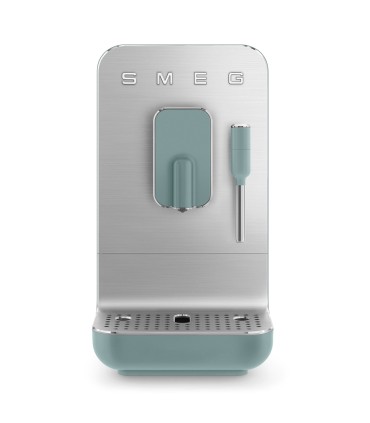 Smeg BCC12EGMEU Cafetera superautomática, Collezionee, Verde Esmeralda Mate, con vaporizador
