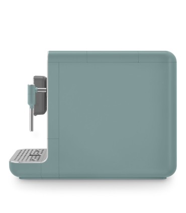 Smeg BCC12EGMEU Cafetera superautomática, Collezionee, Verde Esmeralda Mate, con vaporizador