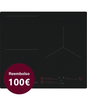 AEG TI63IQ10IZ Placa de inducción Serie 7000 Sense de 60 cm, Negro mate