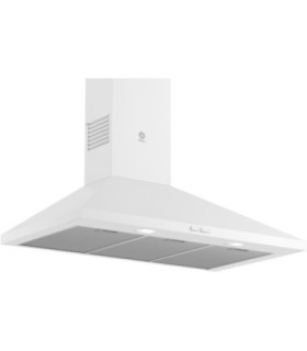 Balay 3BC695MB Campana decorativa de pared piramidal, 90 cm, Blanco