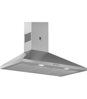 Balay 3BC695MX Campana decorativa de pared piramidal, 90 cm, Acero inoxidable