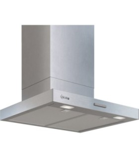 Balay 3BC865MX Campana decorativa de pared box, 60 cm, Acero mate antihuellas