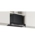 Balay 3BD865MM Campana decorativa integrable, 60 cm, Cristal transparente, Negro mate
