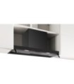 Balay 3BD885MM Campana decorativa integrable, 80 cm, Cristal transparente, Negro mate