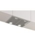 Bosch DHL555BM Serie 4, Módulo de integración, 53 cm, Plateado