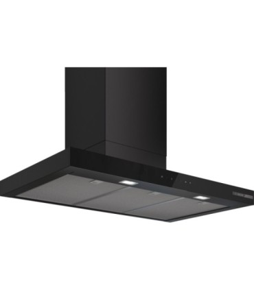 Bosch DWB97DN60 Serie 6, Campana decorativa de pared, 90 cm, Negro mate