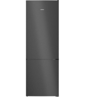 Siemens KG49NVXCG iQ300, Frigorífico combinado de libre instalación, 203 x 70 cm, Acero negro antihuellas