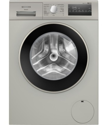 Siemens WM14N20XEP iQ300, Lavadora de carga frontal, 9 kg, máx. 1400 rpm, Acero mate antihuellas