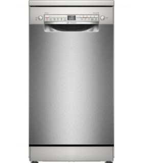 Bosch SPS2HKI55E Serie 2, Lavavajillas de libre instalación, 45 cm, Acero antihuellas