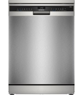 Siemens SN23HI05ME iQ300, Lavavajillas de libre instalación, 60 cm, Acero antihuellas