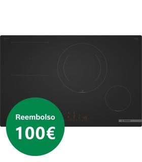 Bosch PVS81AHC1E Serie 6, Placa de inducción, 80 cm, Negro mate, sin perfiles