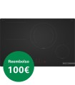Bosch PVS81AHC1E Serie 6, Placa de inducción, 80 cm, Negro mate, sin perfiles