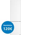 Balay 3KFD855BI Frigorífico combinado, 203 x 60 cm, Cristal blanco, Total No Frost