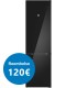 Balay 3KFD855NI Frigorífico combinado, 203 x 60 cm, Cristal negro, Total No Frost