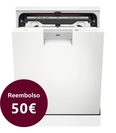 AEG FFB76717PW Lavavajillas de 60 cm para 14 servicios de Clase A, Blanco