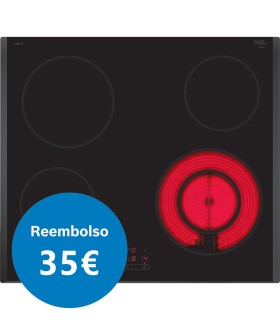 Balay 3EB721LR Placa vitrocerámica, 60 cm, negro
