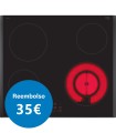 Balay 3EB721LR Placa vitrocerámica, 60 cm, negro