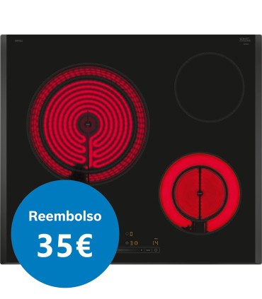 Balay 3EB765LQ Placa vitrocerámica, 60 cm, negro