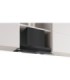 Bosch DBB67DP60 Serie 6, Campana decorativa integrable, 60 cm, Cristal negro, Negro mate