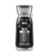 Smeg CGF03BLEU Molinillo de Café, 50's Style, Negro