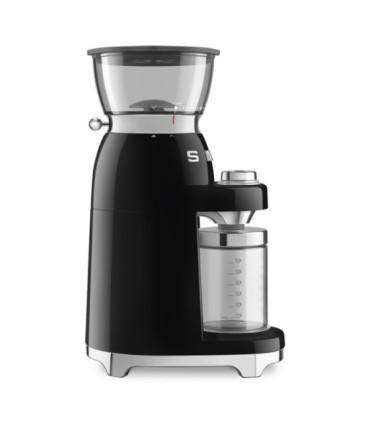 Smeg CGF03BLEU Molinillo de Café, 50's Style, Negro