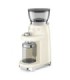Smeg CGF03CREU Molinillo de Café, 50's Style, Crema